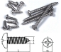 Preview: 50991028 Schneidschrauben 1,7x10mm Linsenkopf/Kreuz 30St.